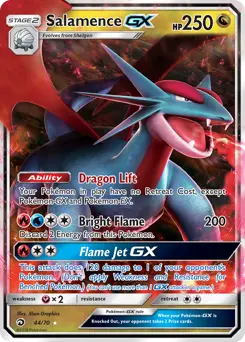 Salamence GX #44 — Dragon Majesty