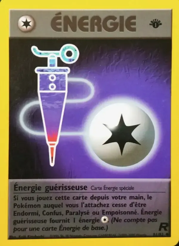 Carte Pokémon Énergie guérisseuse #81 — Team Rocket