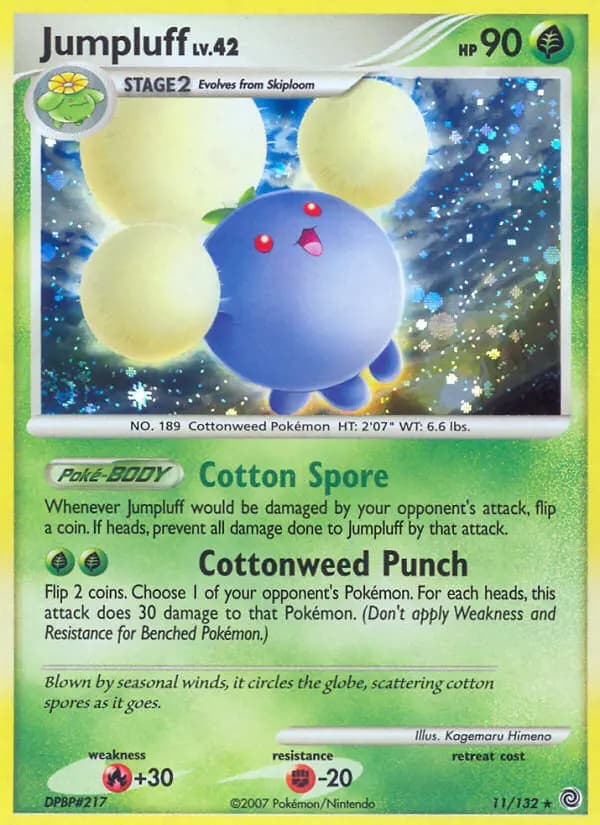 Jumpluff #11 — Secret Wonders