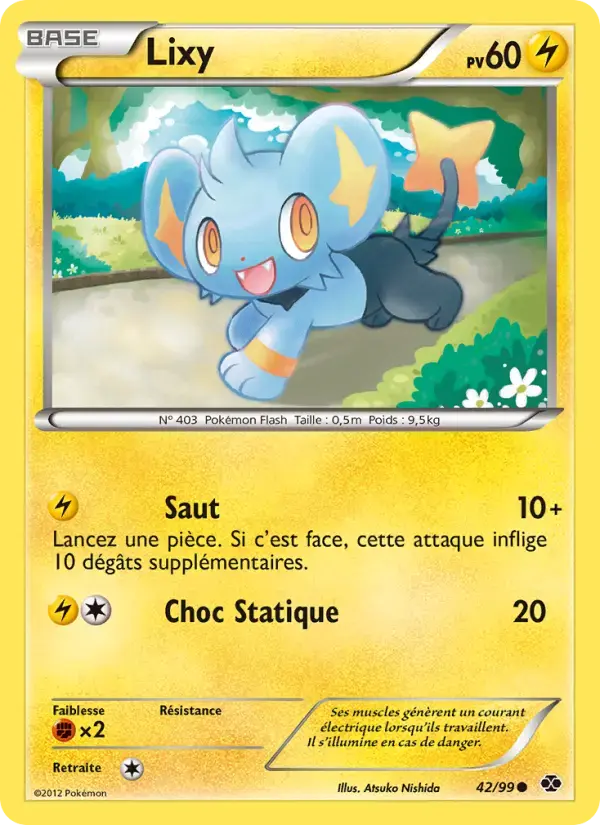 Carte Pokémon Lixy #42 — Destinées Futures