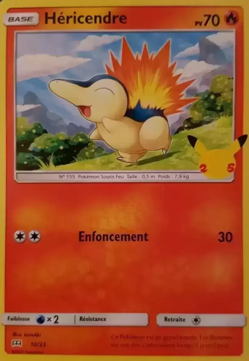 Carte Pokémon Héricendre #10 — 2021 Promo McDonald's