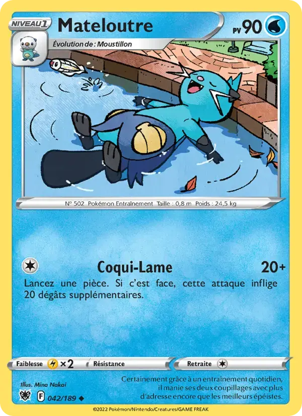 Carte Pokémon Mateloutre #042 — Astres Radieux