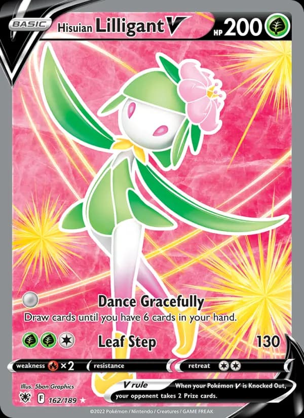 Hisuian Lilligant V #162 — Astral Radiance