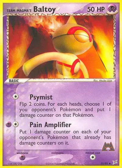 Team Magma's Baltoy #32 — Team Magma vs Team Aqua