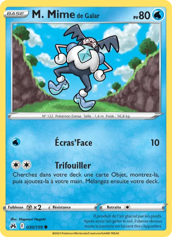 Carte Pokémon M. Mime de Galar #030 — Zénith Suprême