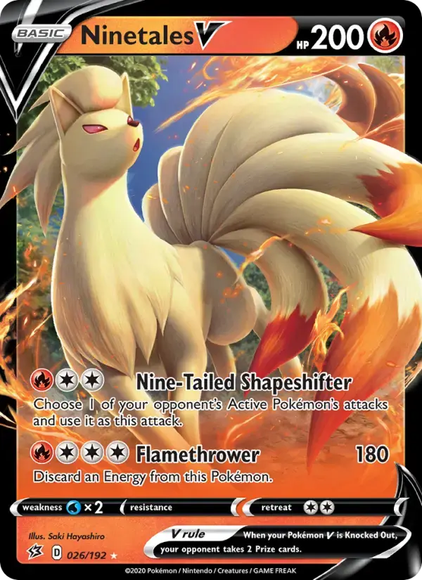 Ninetales V #26 — Rebel Clash