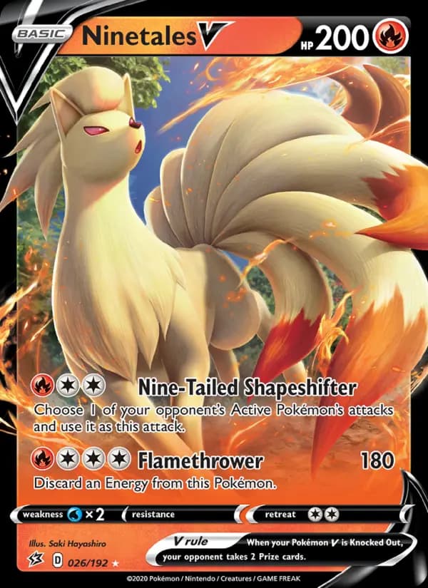 Ninetales V #26 — Rebel Clash
