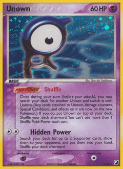 Unown (Z) #A — Unseen Forces