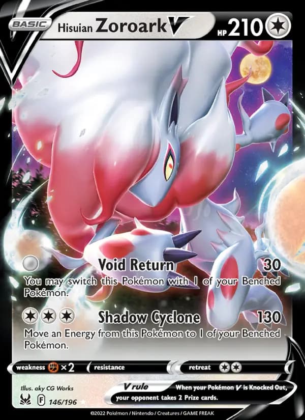 Hisuian Zoroark V #146 — Lost Origin