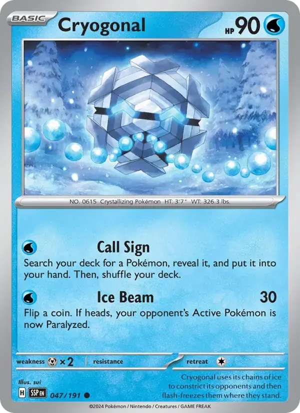 Cryogonal #047 — Surging Sparks