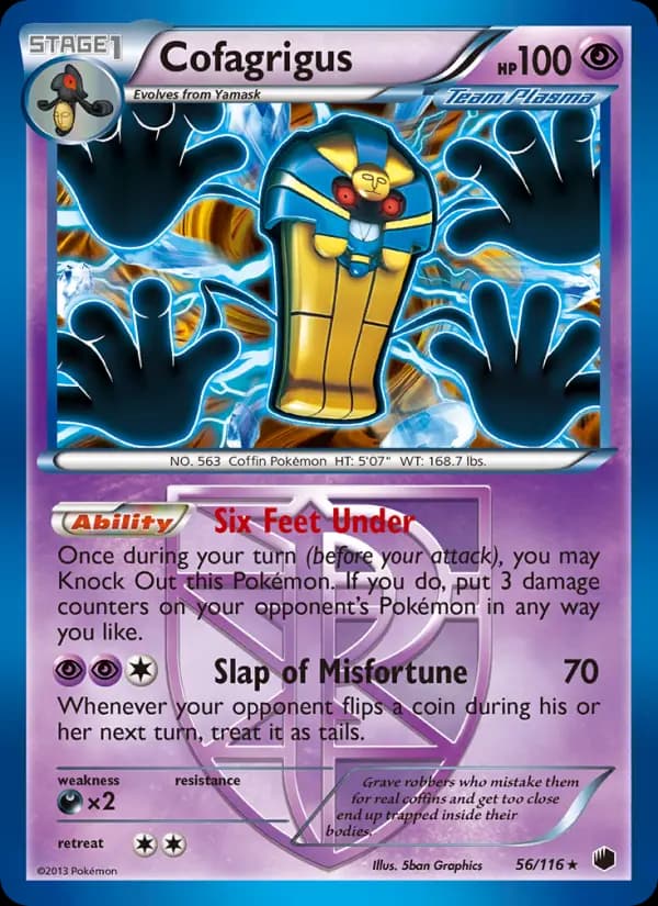 Cofagrigus #56 — Plasma Freeze