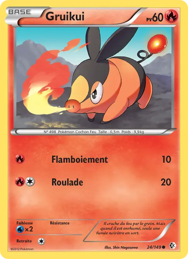 Carte Pokémon Gruikui #24 — Frontières Franchies