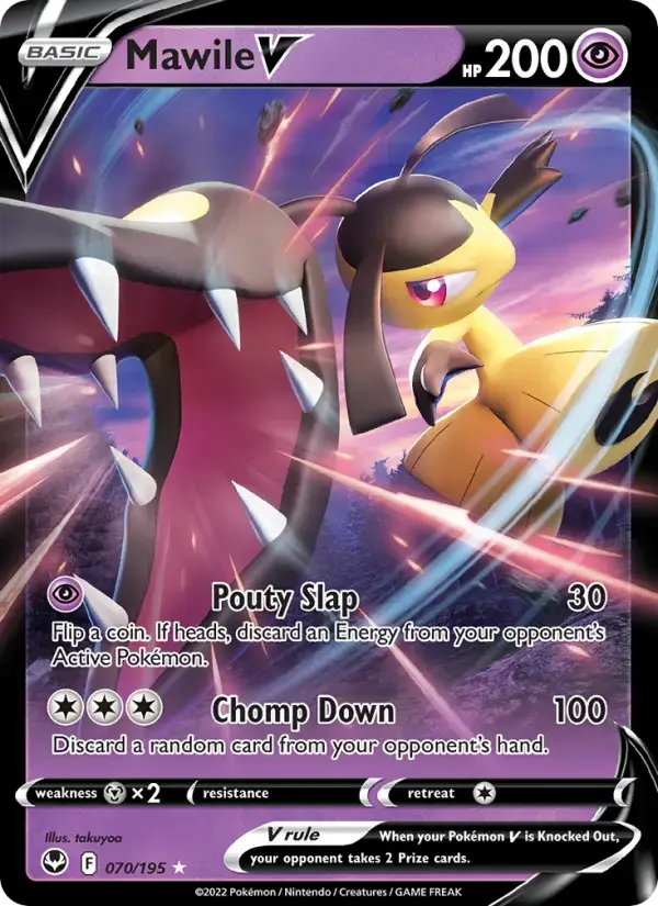 Mawile V #070 — Silver Tempest