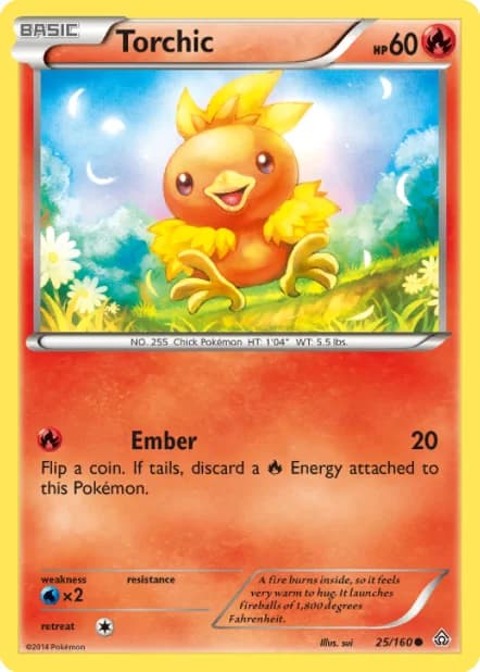 Carte Pokémon Poussifeu #3 — 2015 Promo McDonald's