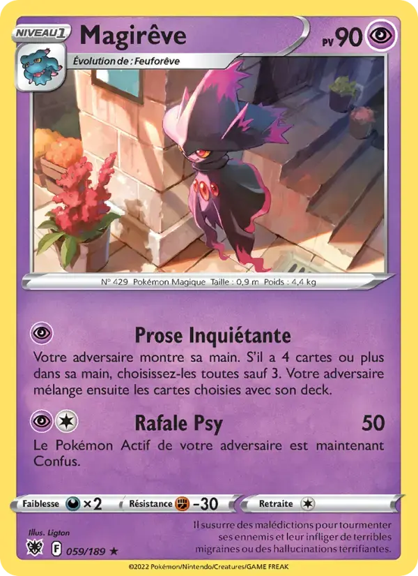 Carte Pokémon Magirêve #059 — Astres Radieux