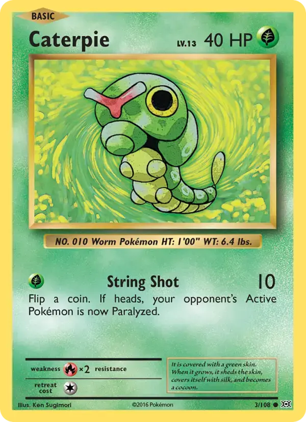 Caterpie #3 — Evolutions