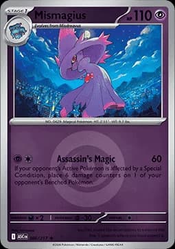 Mismagius #086 Holo — Ascended Heroes