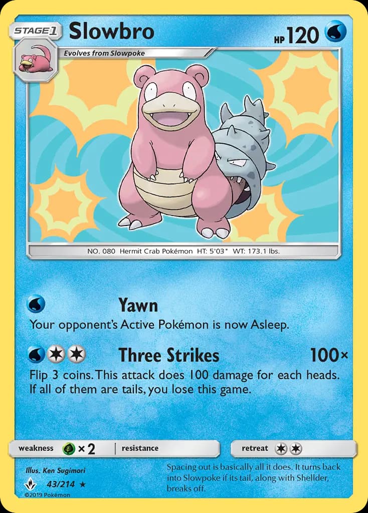 Slowbro #43 — Unbroken Bonds