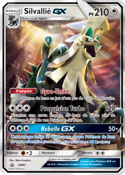 Carte Pokémon Silvallié GX #SM91 — Promos Soleil et Lune