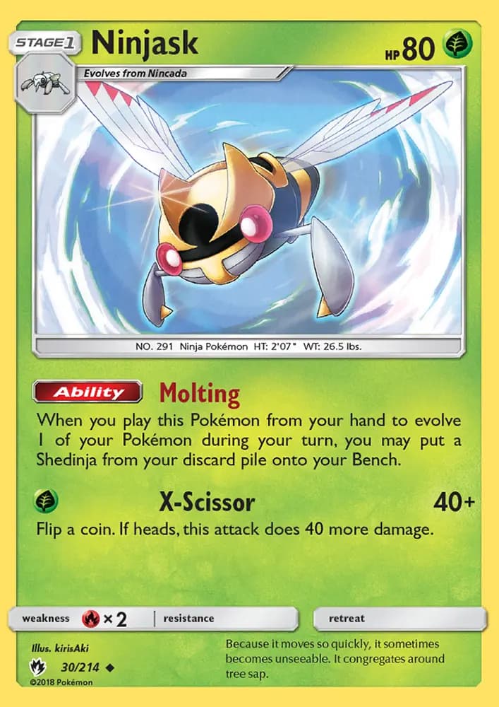 Ninjask #30 — Lost Thunder