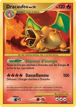 Carte Pokémon Dracaufeu #103 — Tempête