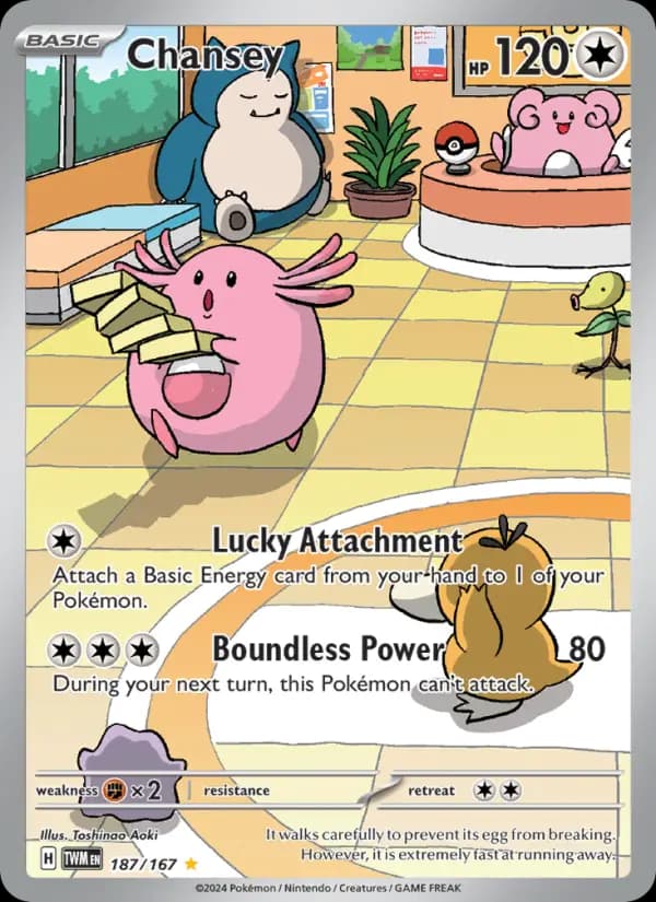 Chansey #187 — Twilight Masquerade