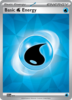 Carte Pokémon Énergie Eau #011 — Énergies Écarlate et Violet