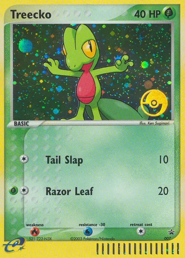 Treecko #7 — Nintendo Black Star Promos