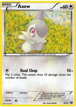 Carte Pokémon Coupenotte #12 — 2012 Promo McDonald's