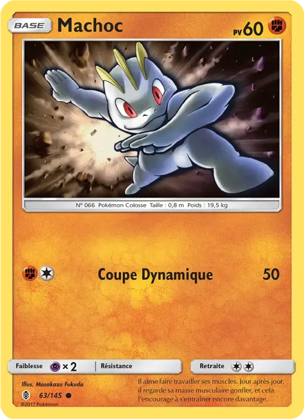 Carte Pokémon Machoc #63 — Gardiens Ascendants