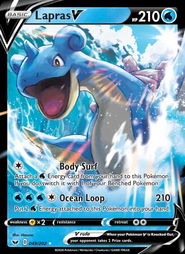 Lapras V #49 — Sword & Shield