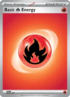 Fire Energy #002 — Scarlet & Violet Energies
