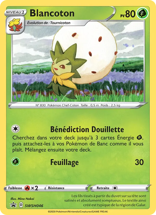 Carte Pokémon Blancoton #SWSH046 — Promos Épée et Bouclier