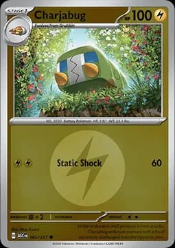 Charjabug #065 Non Holo — Ascended Heroes