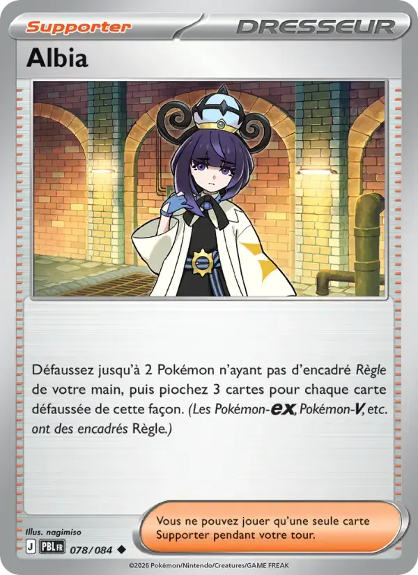 Carte Pokémon Albia #078 — Nuit Noire