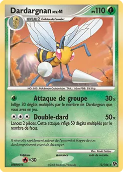 Carte Pokémon Dardargnan #13 — Duels au Sommet