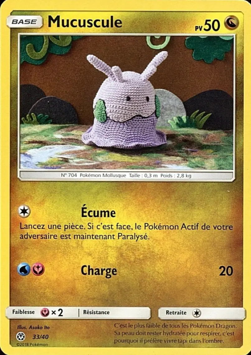 Carte Pokémon Mucuscule #33 — 2018 Promo McDonald's