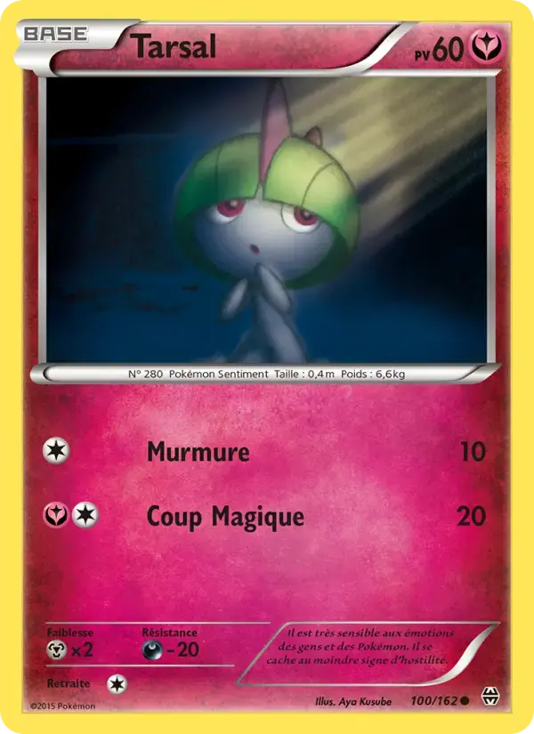 Carte Pokémon Tarsal #100 — Impulsion Turbo
