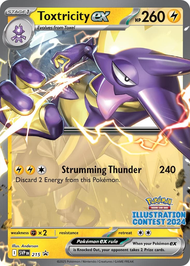 Carte Pokémon Salarsen-ex #215 — Promos Écarlate et Violet