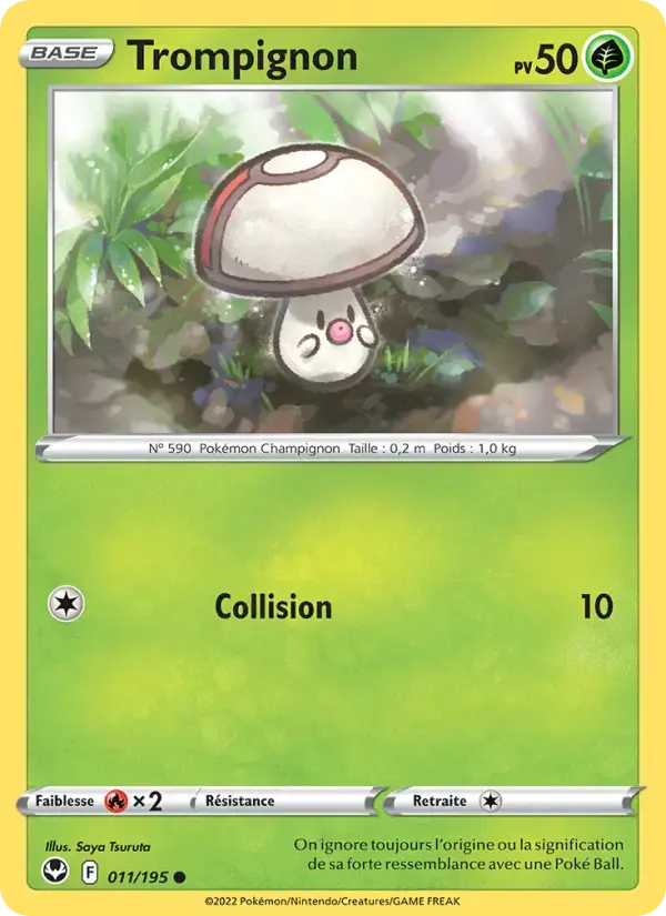 Carte Pokémon Trompignon #011 — Tempête Argentée