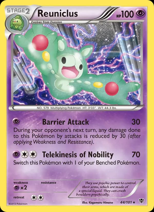 Reuniclus #44 — Plasma Blast