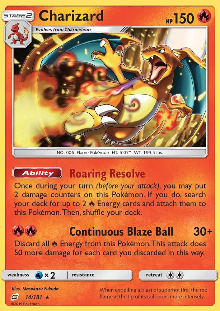 Charizard #14 — Team Up