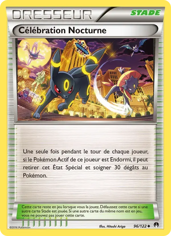 Carte Pokémon Célébration Nocturne #96 — Rupture Turbo