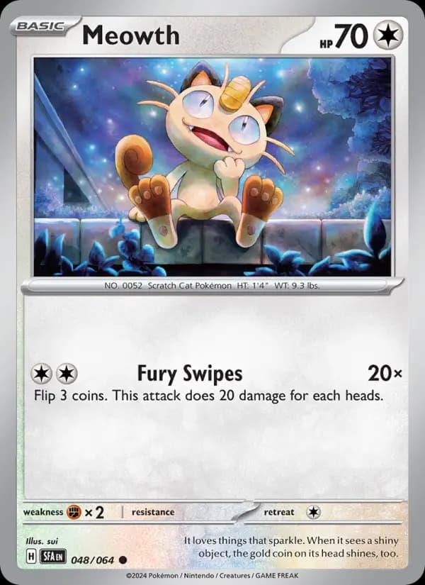 Meowth #048 — Shrouded Fable