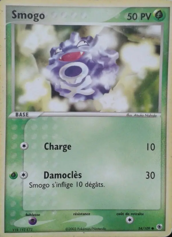 Carte Pokémon Smogo #54 — Rubis & Saphir
