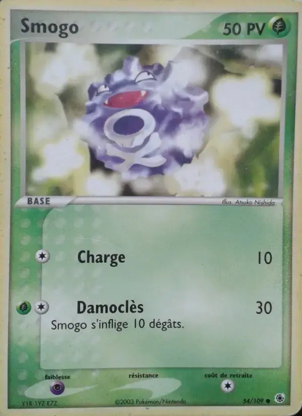 Carte Pokémon Smogo #54 — Rubis & Saphir