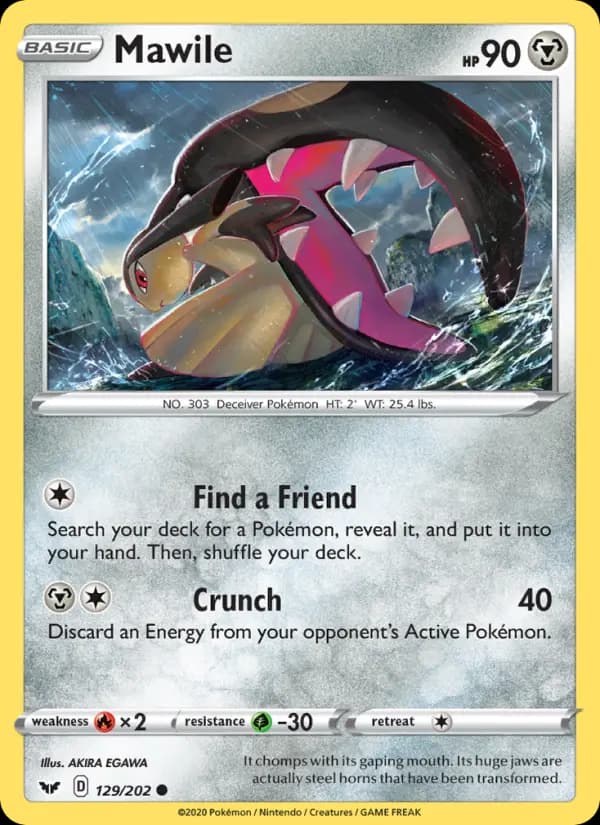Mawile #129 — Sword & Shield