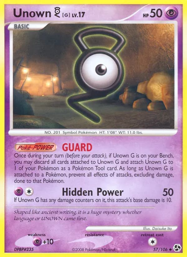 Unown G #57 — Great Encounters