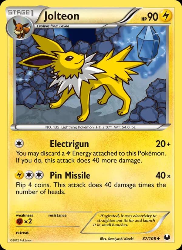 Jolteon #37 — Dark Explorers