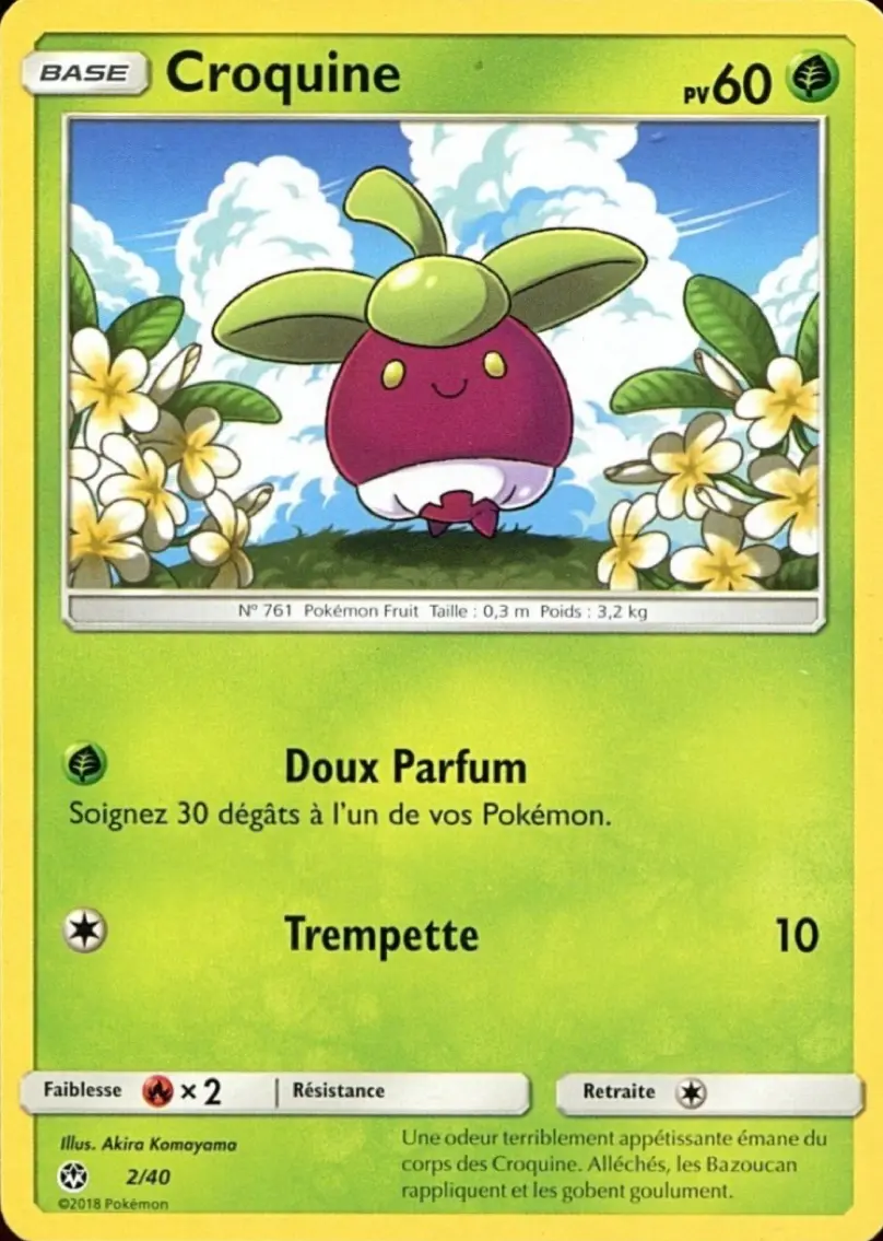 Carte Pokémon Croquine #2 — 2018 Promo McDonald's